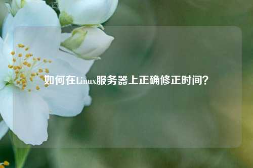 如何在Linux服務器上正確修正時間？